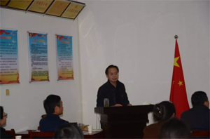 市委宣传部陈则仁常务副部长一行莅临MG娱乐集团作弘扬社会主义核心价值观专题讲座
