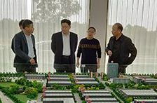 柴桑区赵区长及马回岭镇胡书记莅临MG娱乐食品产业园视察工作