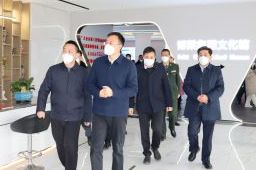 柴桑区委书记盛炜率考察团一行参观调研MG娱乐食品产业园